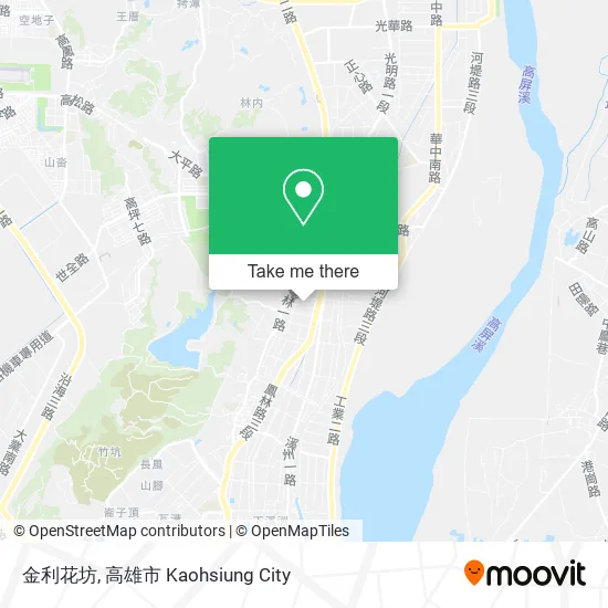 金利花坊 map