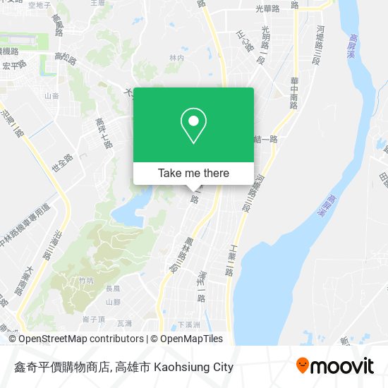 鑫奇平價購物商店 map