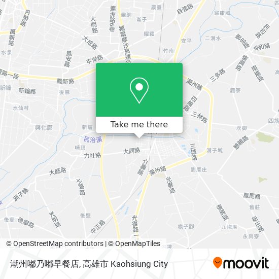潮州嘟乃嘟早餐店 map