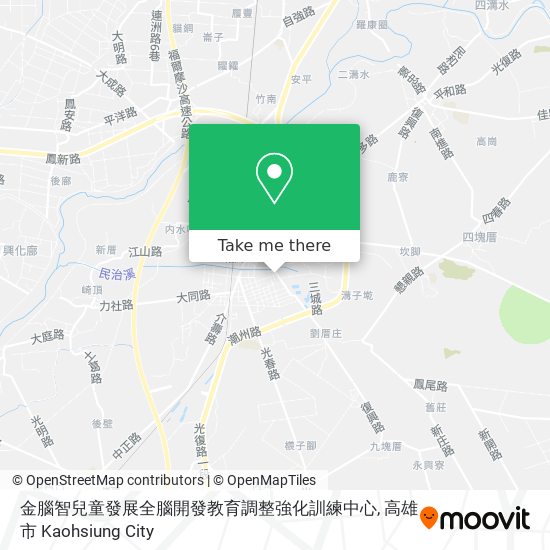 金腦智兒童發展全腦開發教育調整強化訓練中心 map