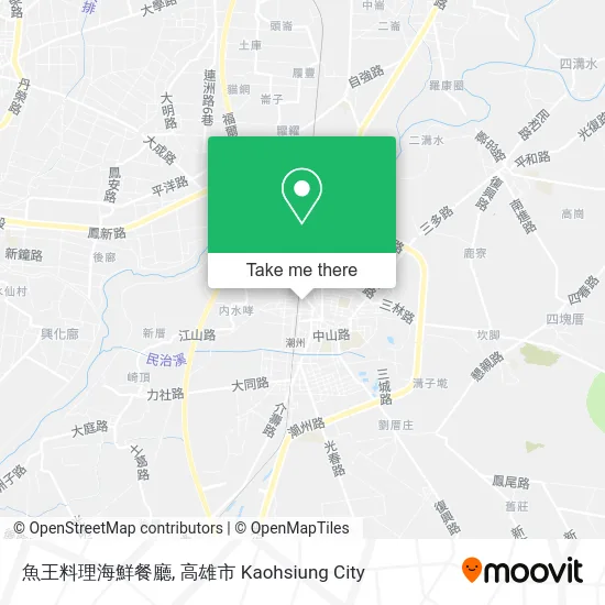 魚王料理海鮮餐廳 map