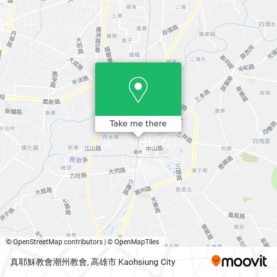 真耶穌教會潮州教會 map