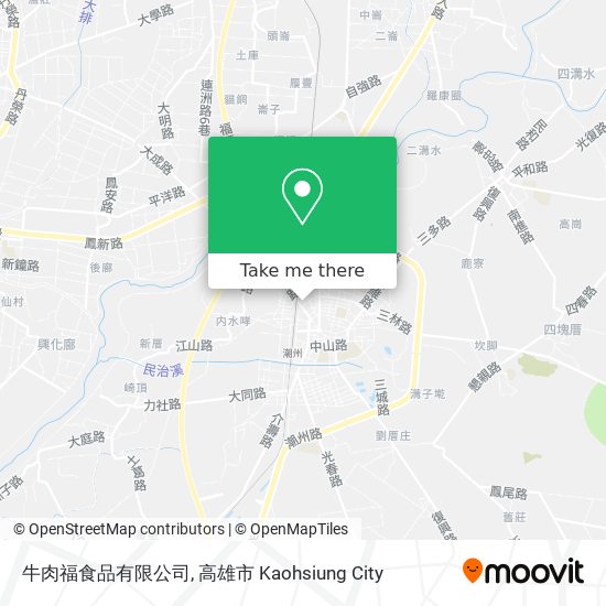 牛肉福食品有限公司 map