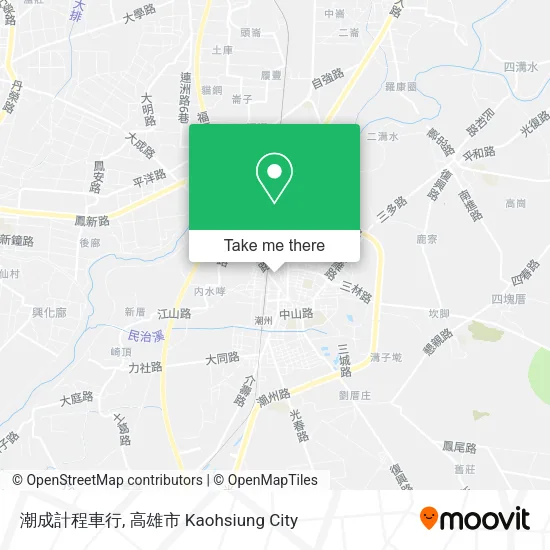 潮成計程車行 map