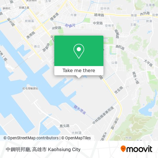 中鋼明邦廳 map