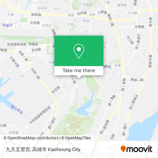 九天五雷宮 map