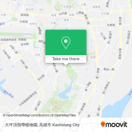 大坪頂熱帶植物園 map