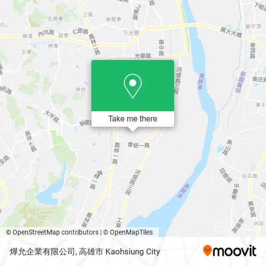 燁允企業有限公司 map