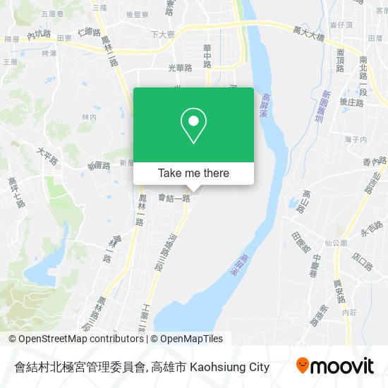 會結村北極宮管理委員會地圖