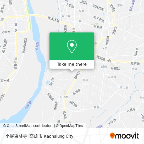 小巖東林寺 map