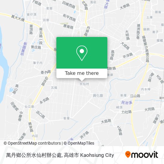 萬丹鄉公所水仙村辦公處 map