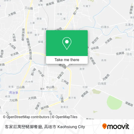 客家莊萬巒豬腳餐廳 map