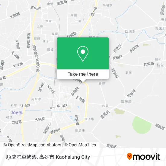 順成汽車烤漆 map