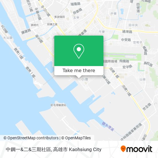 中鋼一&二&三期社區地圖