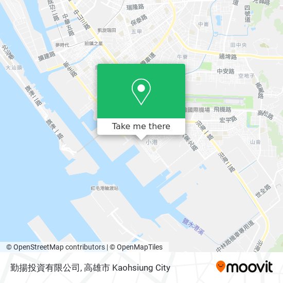 勤揚投資有限公司 map