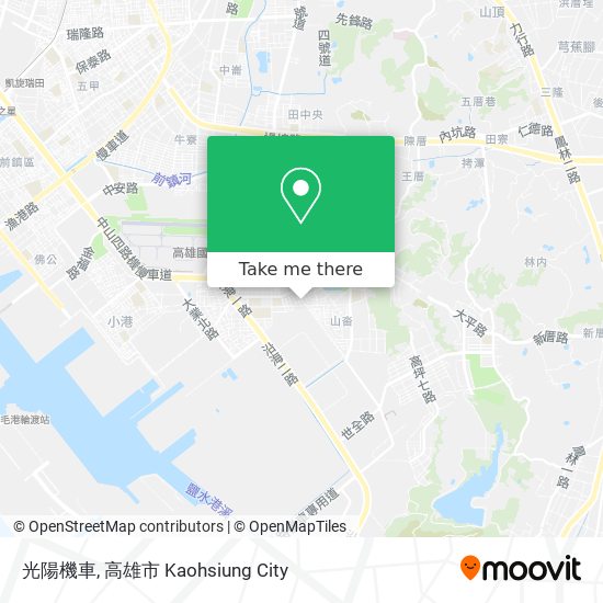 光陽機車 map