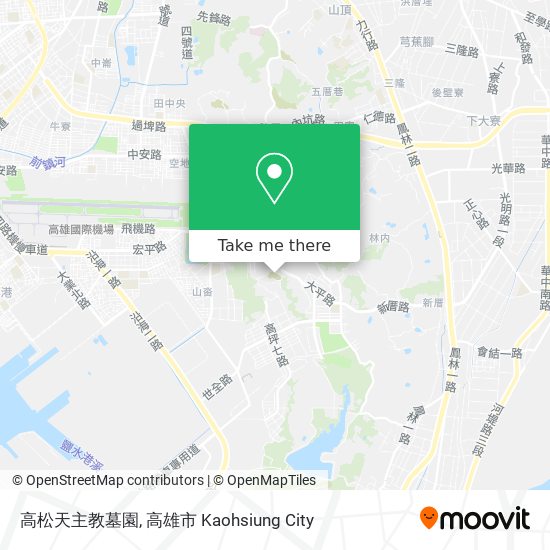 高松天主教墓園 map