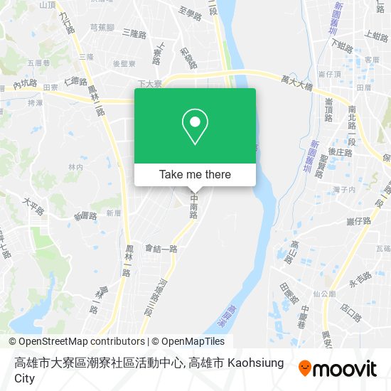 高雄市大寮區潮寮社區活動中心地圖