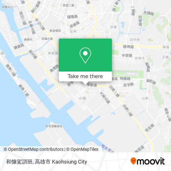 和慷駕訓班地圖