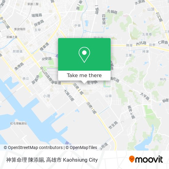 神算命理 陳添賜 map