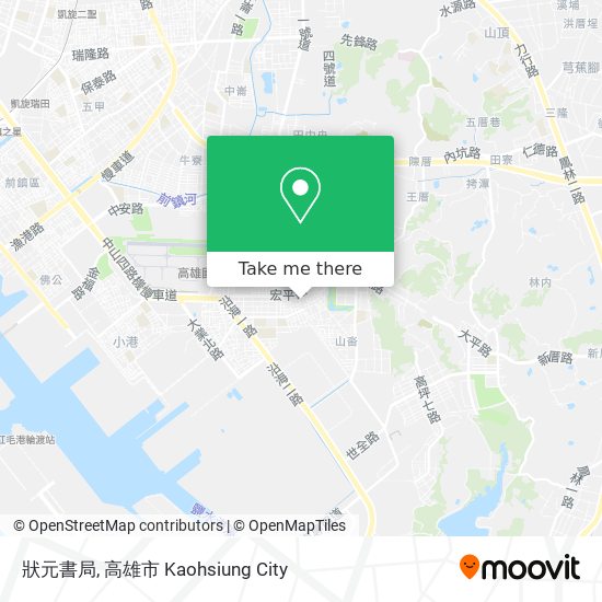 狀元書局 map