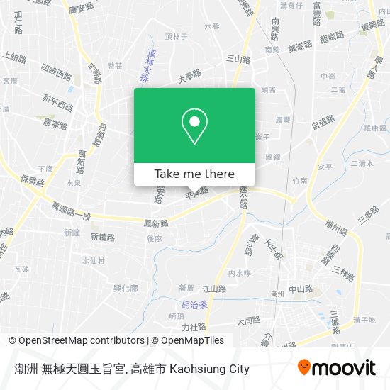 潮洲 無極天圓玉旨宮 map