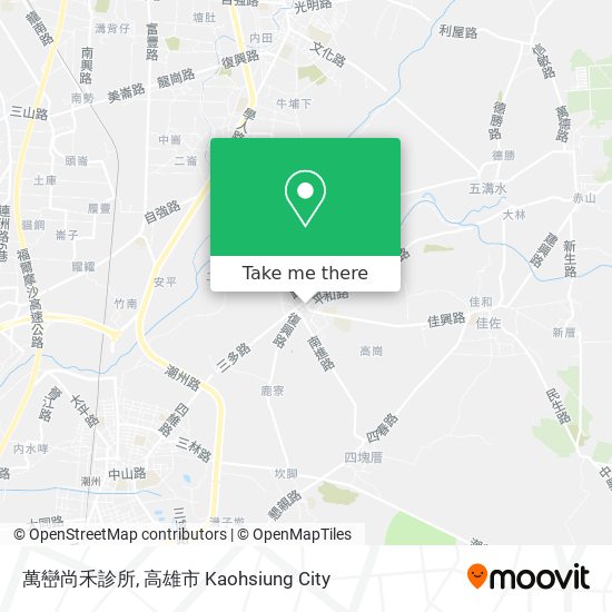 萬巒尚禾診所 map