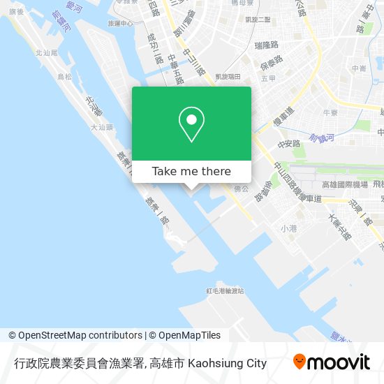 行政院農業委員會漁業署地圖