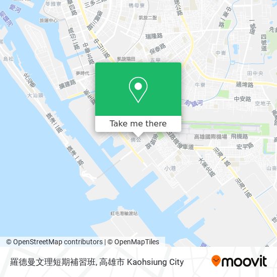 羅德曼文理短期補習班地圖