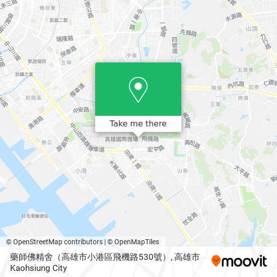 藥師佛精舍（高雄市小港區飛機路530號）地圖