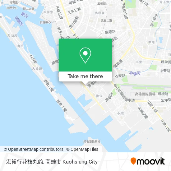 宏裕行花枝丸館地圖