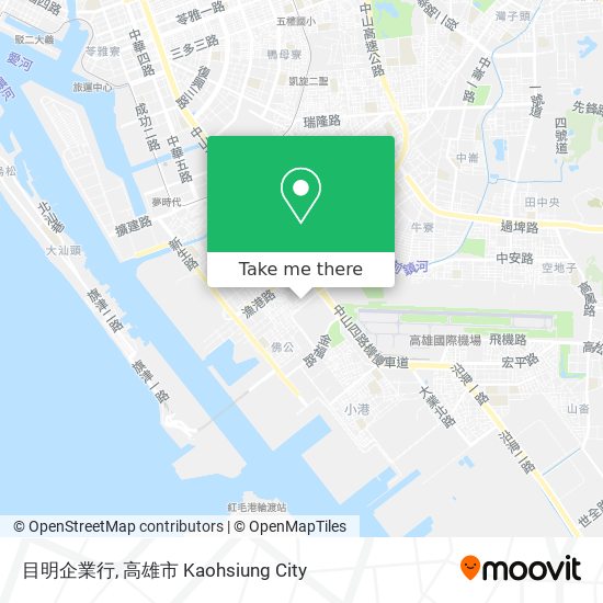 目明企業行 map