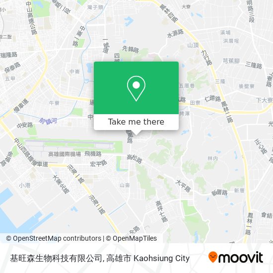 基旺森生物科技有限公司 map