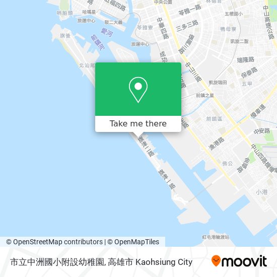 市立中洲國小附設幼稚園 map