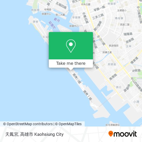 天鳳宮 map