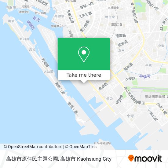 高雄市原住民主題公園地圖