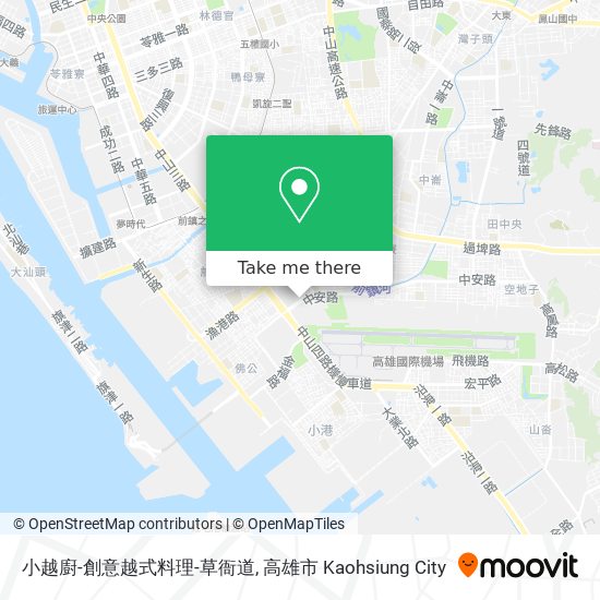 小越廚-創意越式料理-草衙道 map