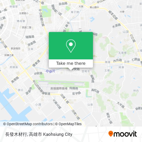 長發木材行 map