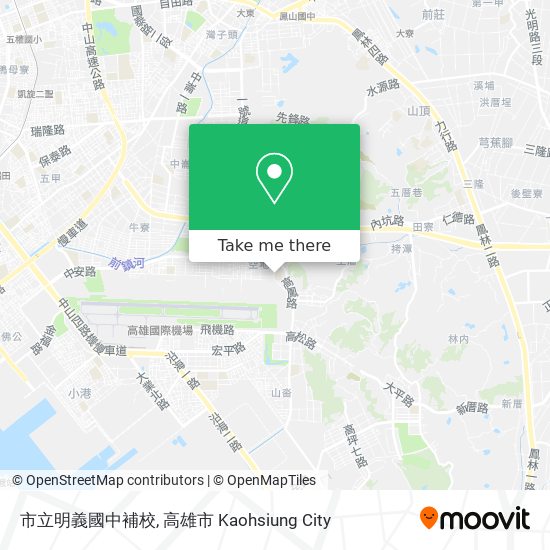 市立明義國中補校地圖