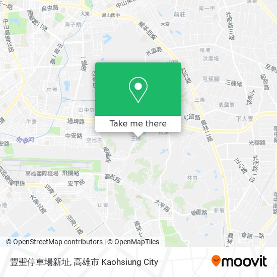 豐聖停車場新址 map