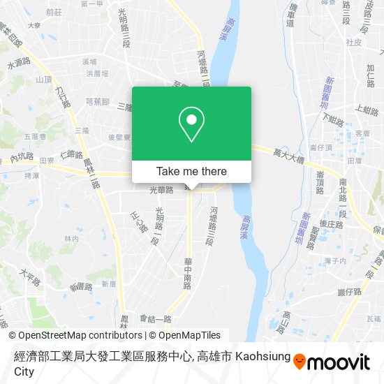 經濟部工業局大發工業區服務中心 map