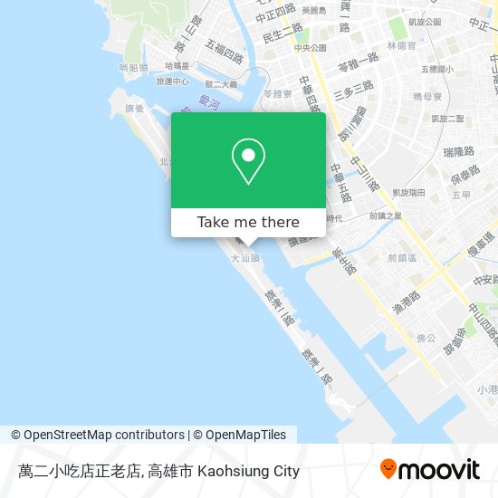 萬二小吃店正老店 map