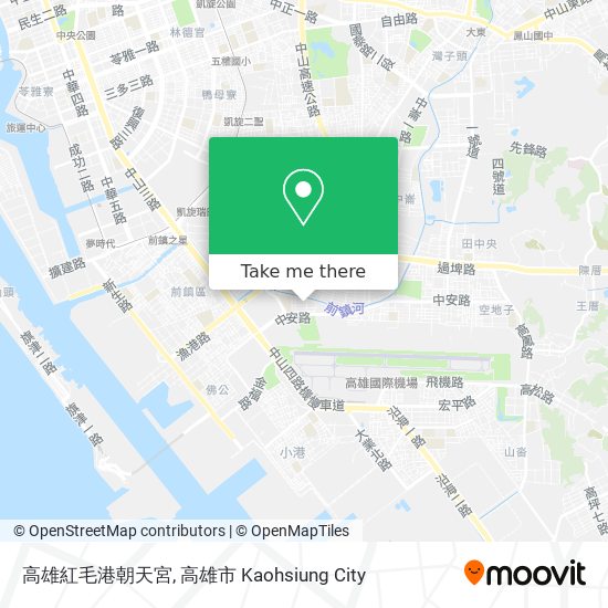 高雄紅毛港朝天宮 map