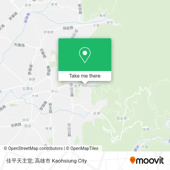 佳平天主堂 map