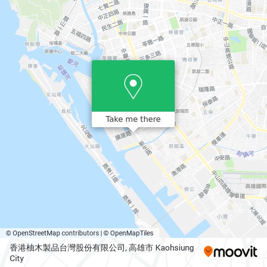 香港柚木製品台灣股份有限公司地圖