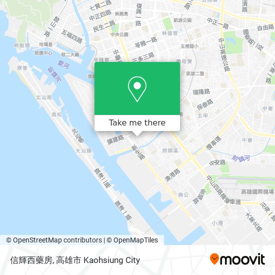 信輝西藥房 map