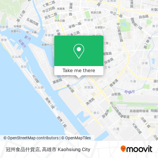 冠州食品什貨店 map