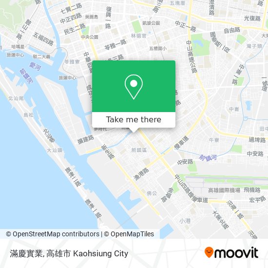 滿慶實業 map