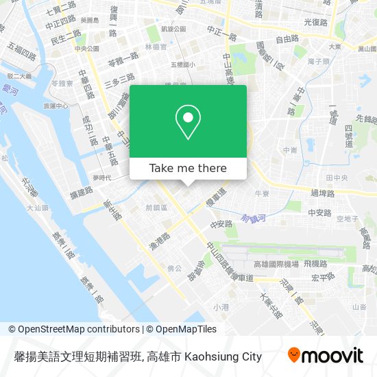 馨揚美語文理短期補習班地圖