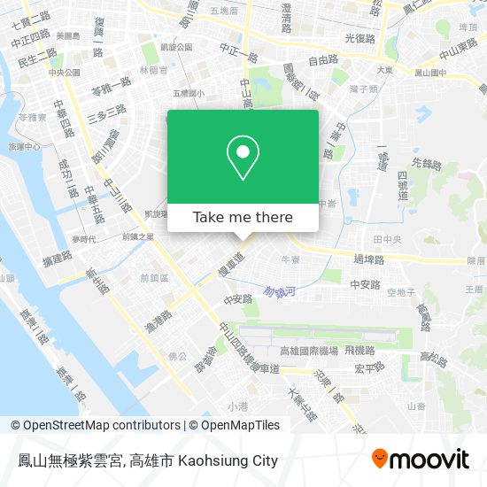 鳳山無極紫雲宮地圖